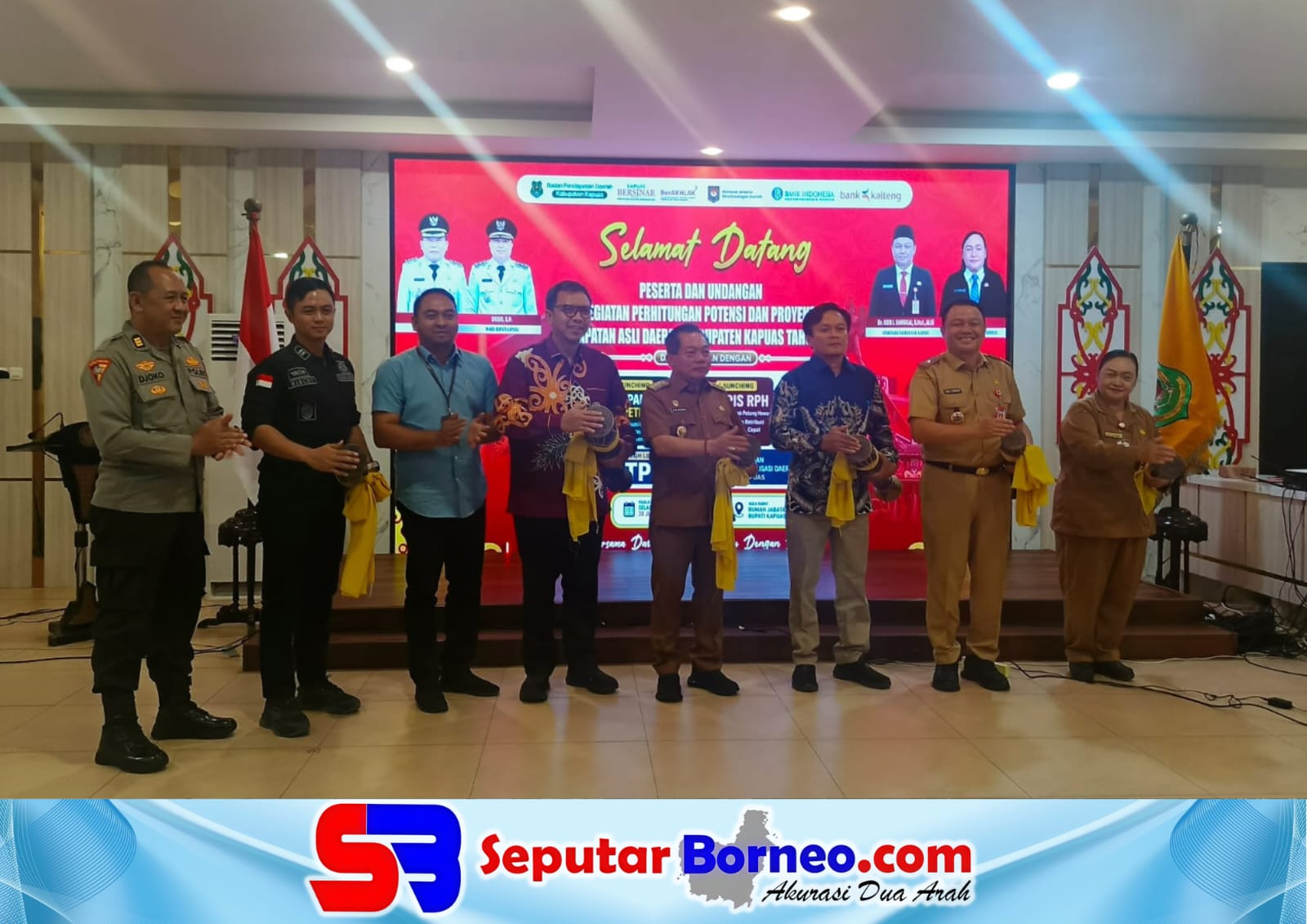 Bupati Kapuas Luncurkan Hapakat E-Retribusi, Dorong Optimalisasi PAD Berbasis Digital