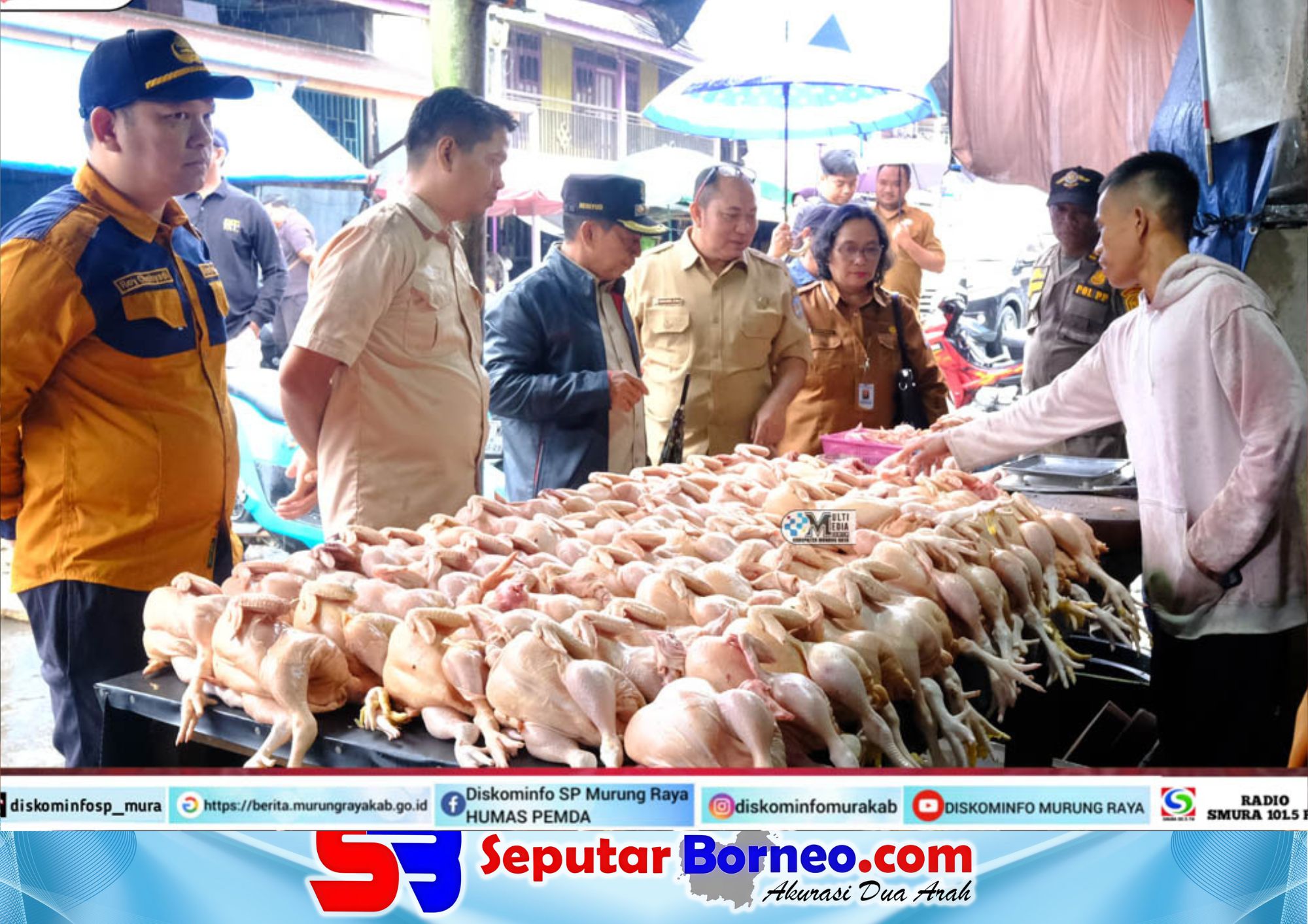 Jelang Ramadan, Bupati Heriyus Monitoring Pasokan dan Harga Bahan Pokok