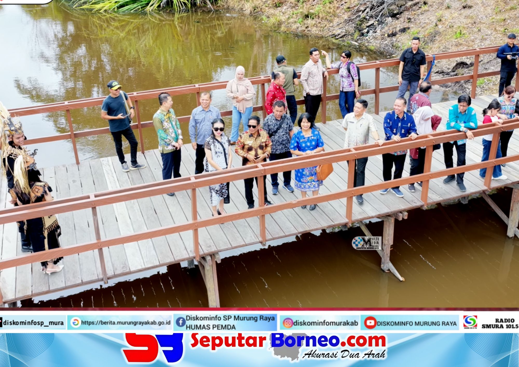 Bupati Heriyus Launching Objek Wisata Taman Kota Pasir Putih