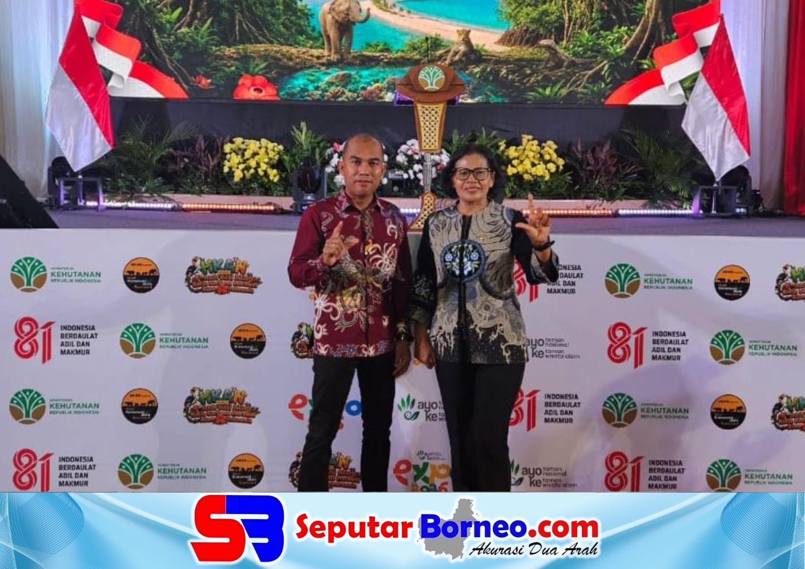 Tahura Lamandau Diakui di Tingkat Nasional