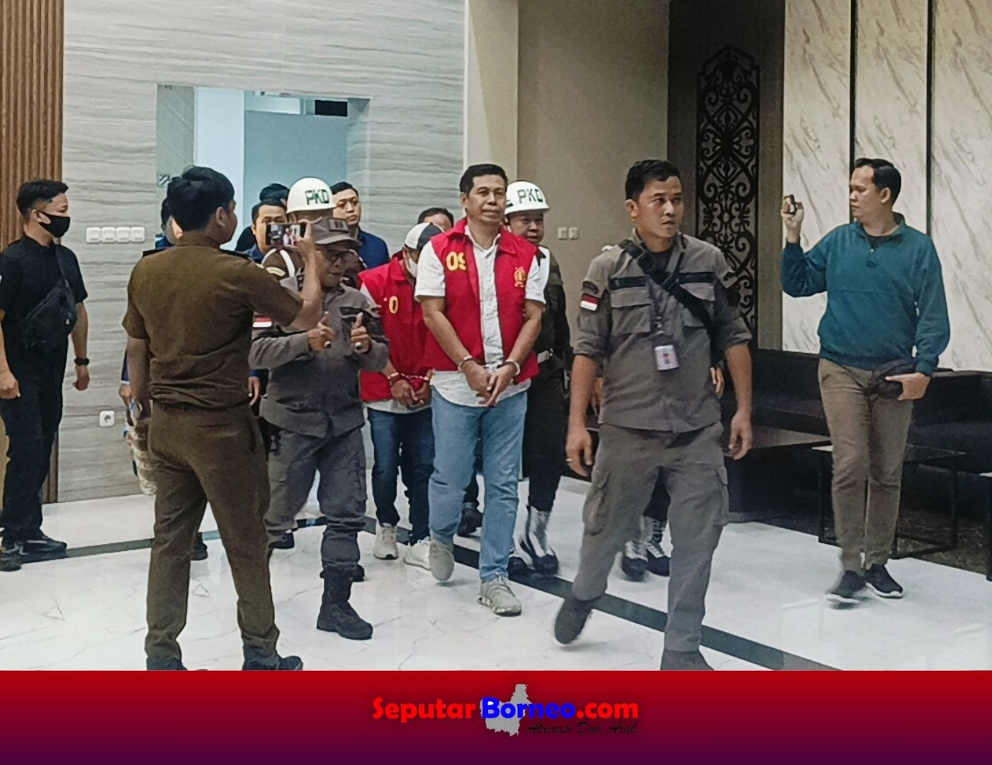 Lima Jam Pemeriksaan, Tersangka Dugaan Korupsi KONI Kotim Sempat Ada Perlawanan