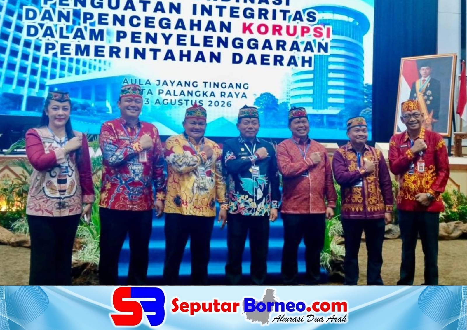 Pemkab Kapuas Ikuti Rakor Penguatan Integritas dan Pencegahan Korupsi se-Kalimantan