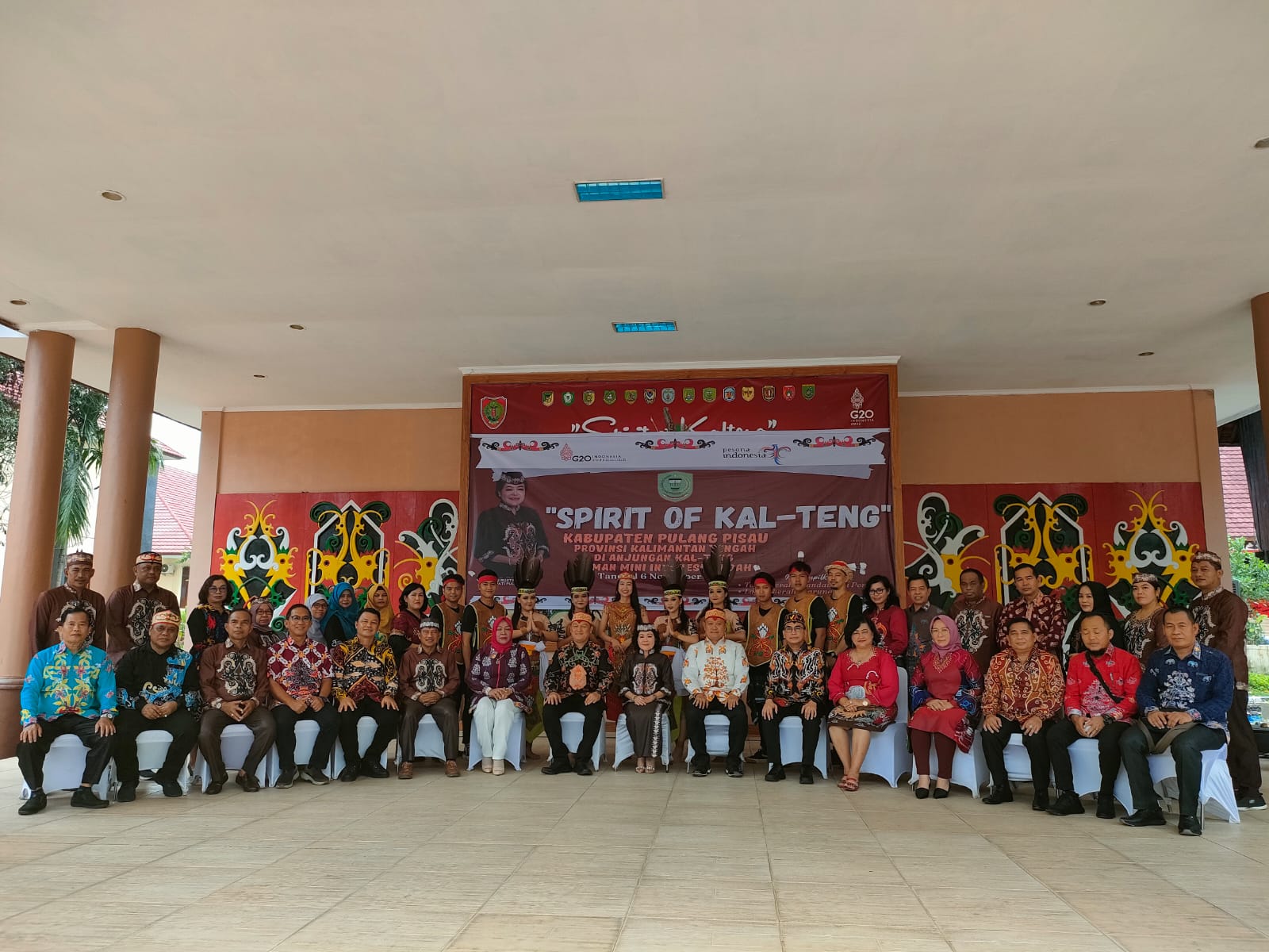 Bupati Pulpis Hadiri Spirit Of Kalteng di TMII Jakarta