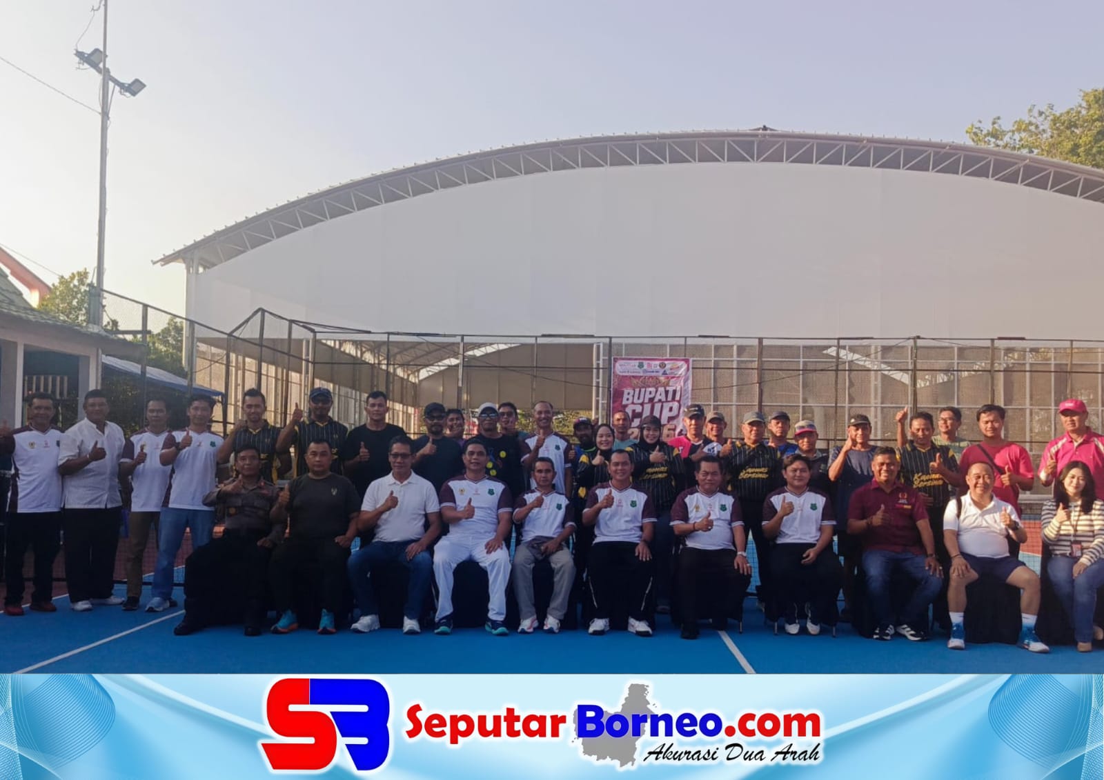 Bupati Kapuas Buka Turnamen Tenis Bupati Cup 2026