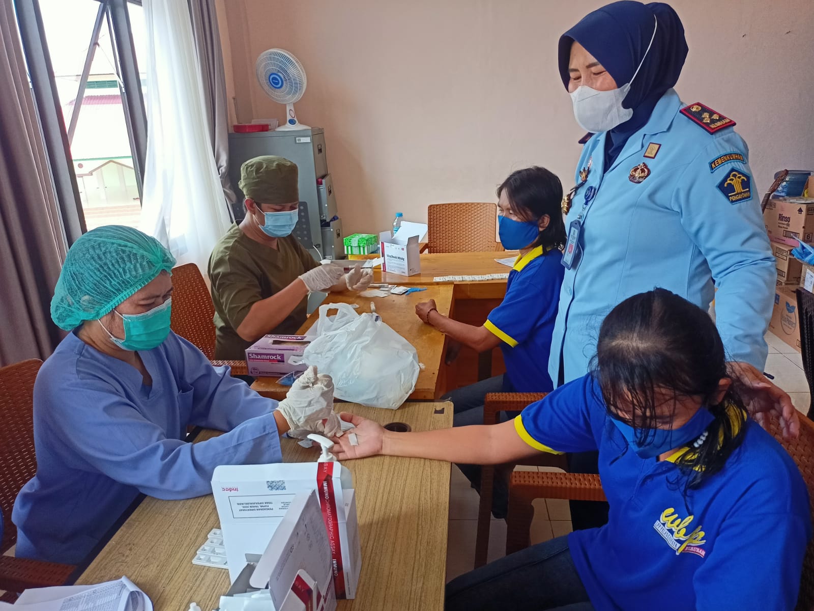 Cegah Penyakit HIV AIDS dan Hepatitis, Lapas Perempuan Periksa Kesehatan 270 Warga Binaan
