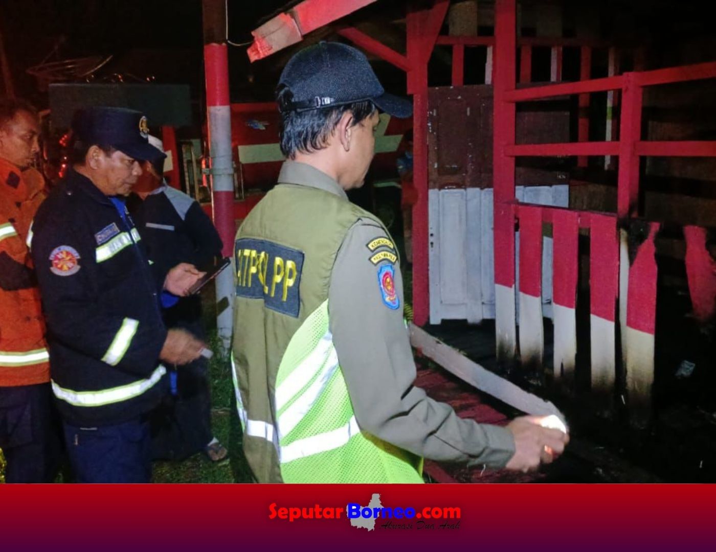 Misterius, Bangunan Pos Siskamling Terbakar