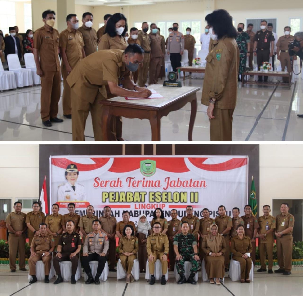 Bupati Pimpin Sertijab Pejabat Eselon II