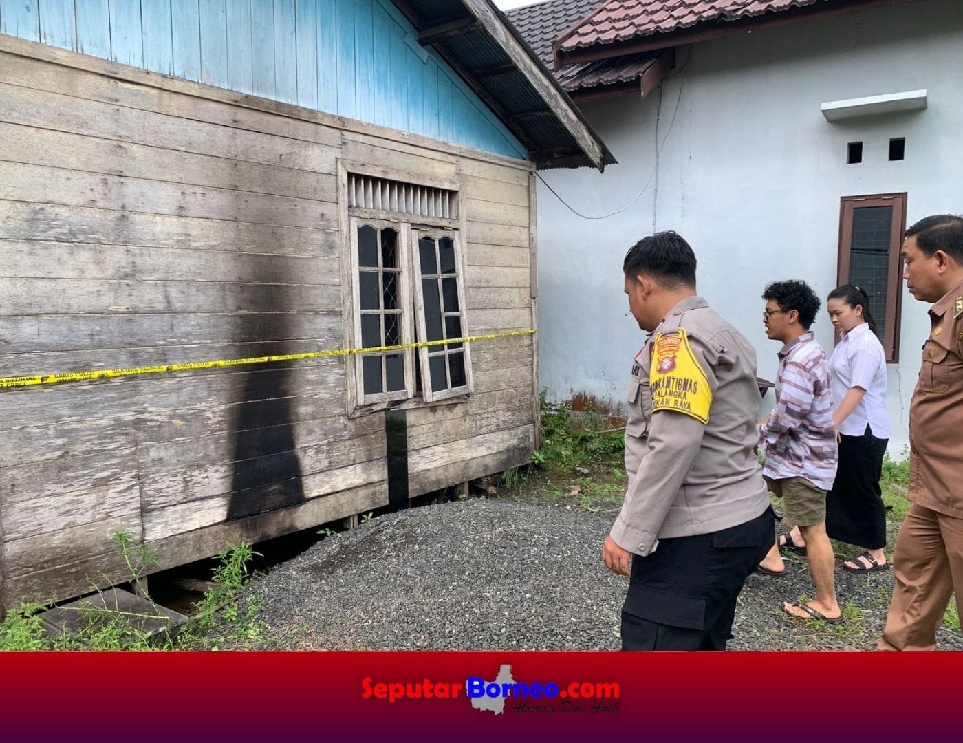 Sempat Terdengar Langkah Kaki, Dua Rumah Kosong di Palangka Raya Nyaris Jadi Arang