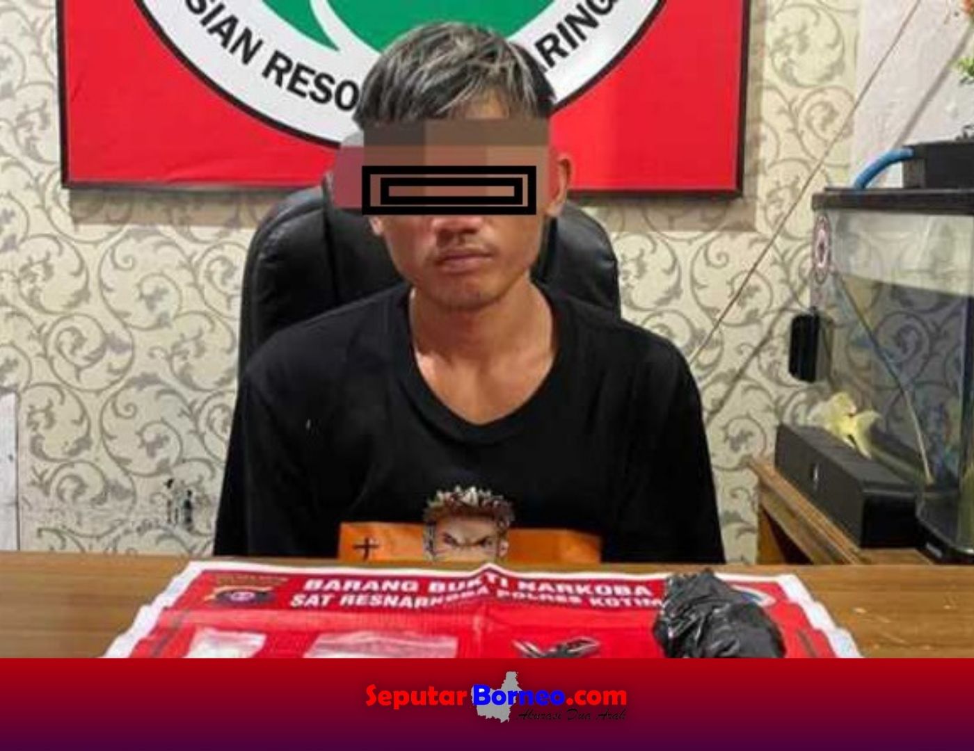 Bawa 71,4 Gram Sabu, Seorang Pria Asal Baamang Tengah Diringkus Polisi