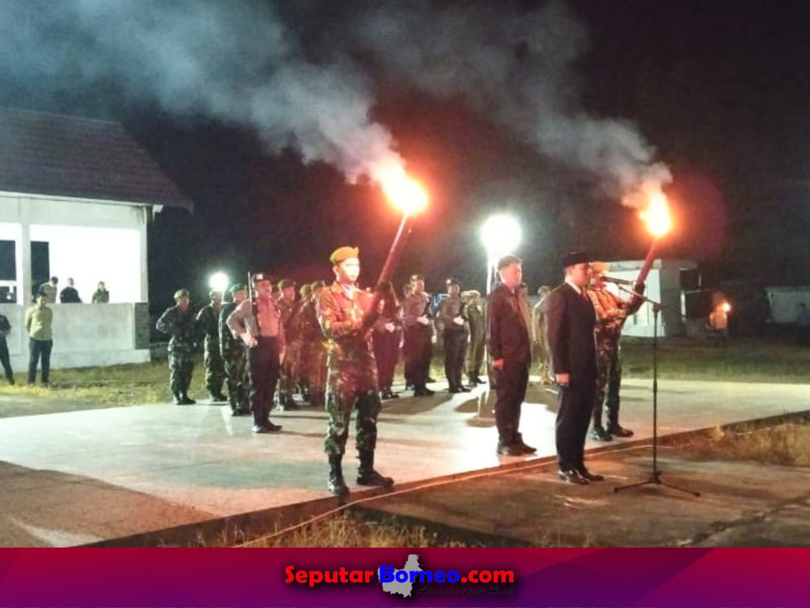 Bupati Lamandau Pimpin upacara Kehormatan dan Renungan Suci