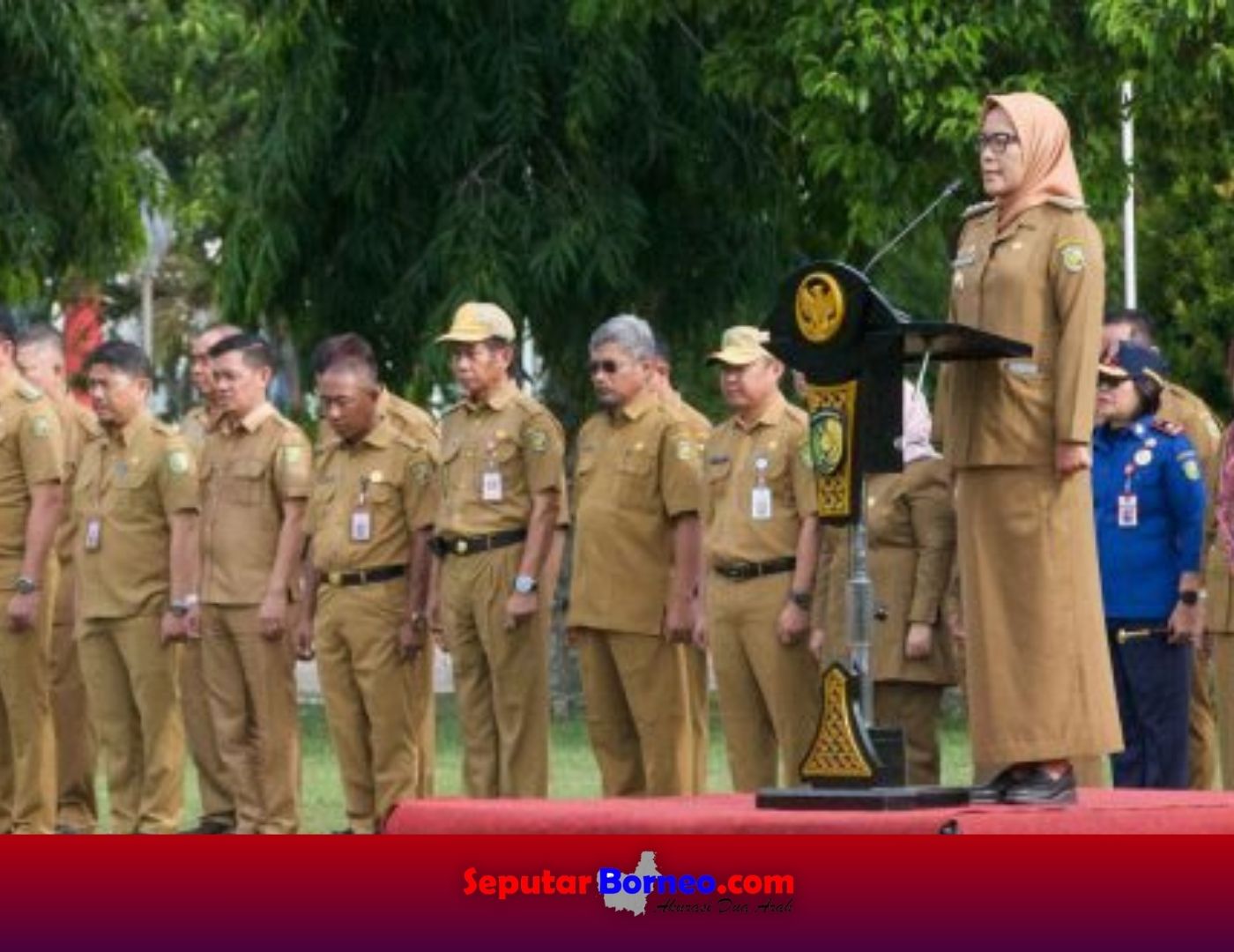 Pimpin Apel Awal Tahun 2024, Pj Wali Kota Tekankan ASN Jalankan Tugas Dengan Baik