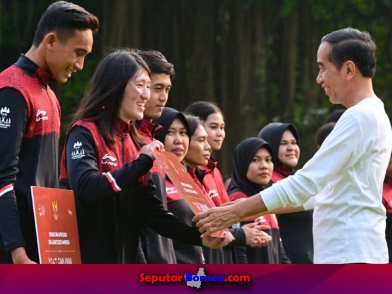 Joko Widodo Berikan Bonus Kepada Atlet Peraih Medali SEA Game