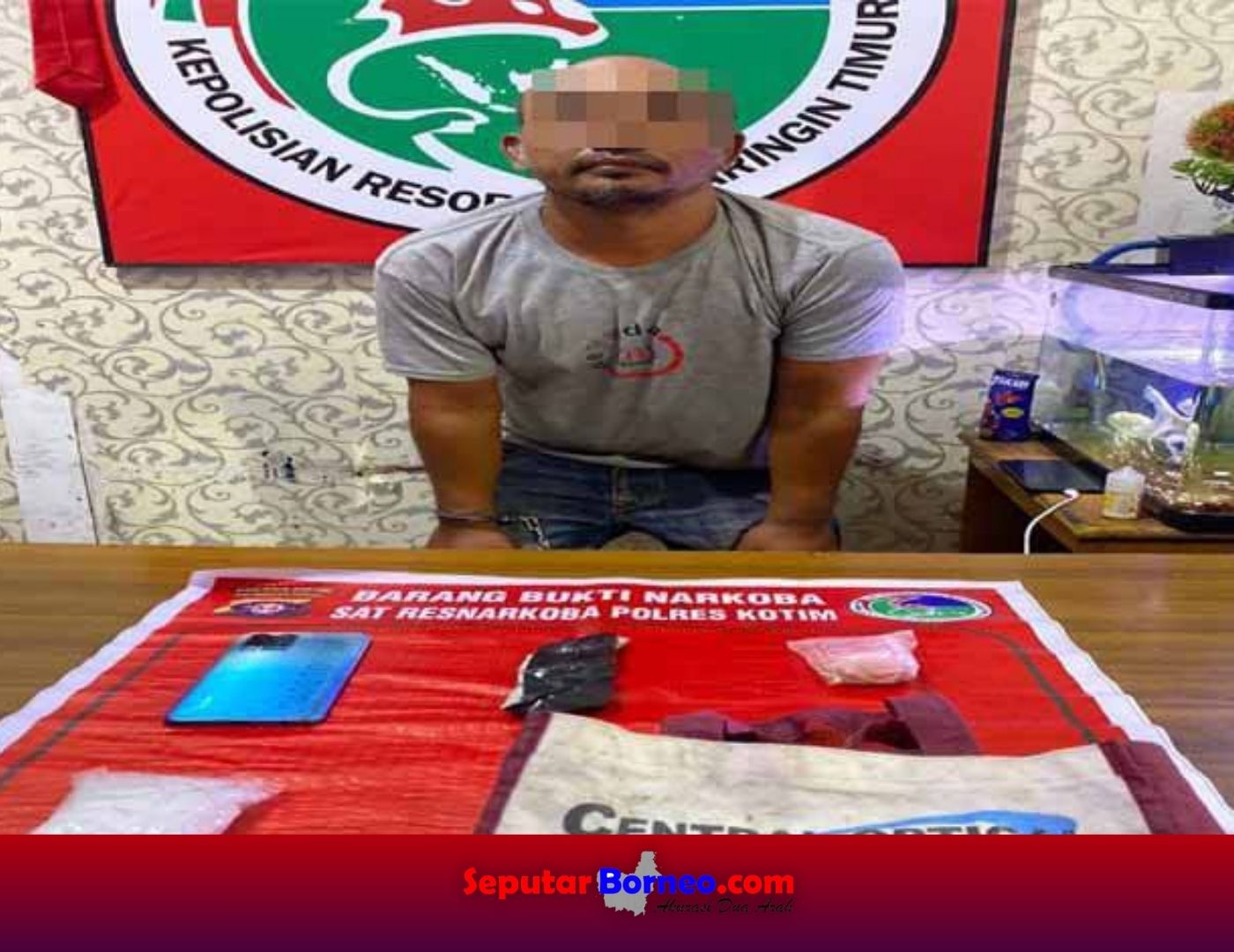 Bawa Narkoba, Supir CPO Dibekuk Polisi