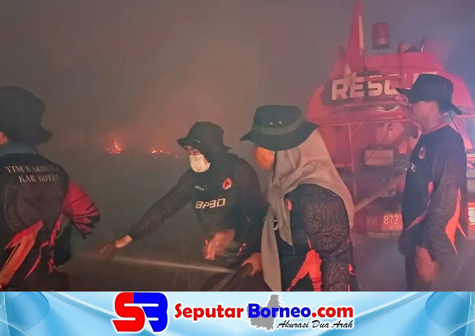 Asap Karhutla Pekat, Wabup Kotim Minta Keselamatan Petugas Jadi Prioritas