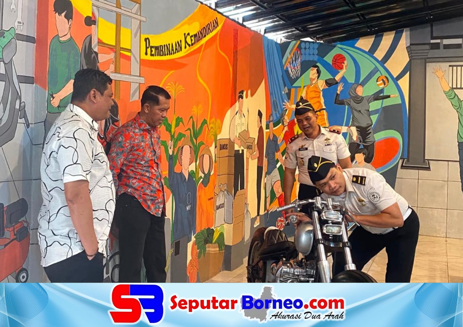 Kakanwil Ditjenpas Kalteng Tinjau Rutan Kuala Kapuas
