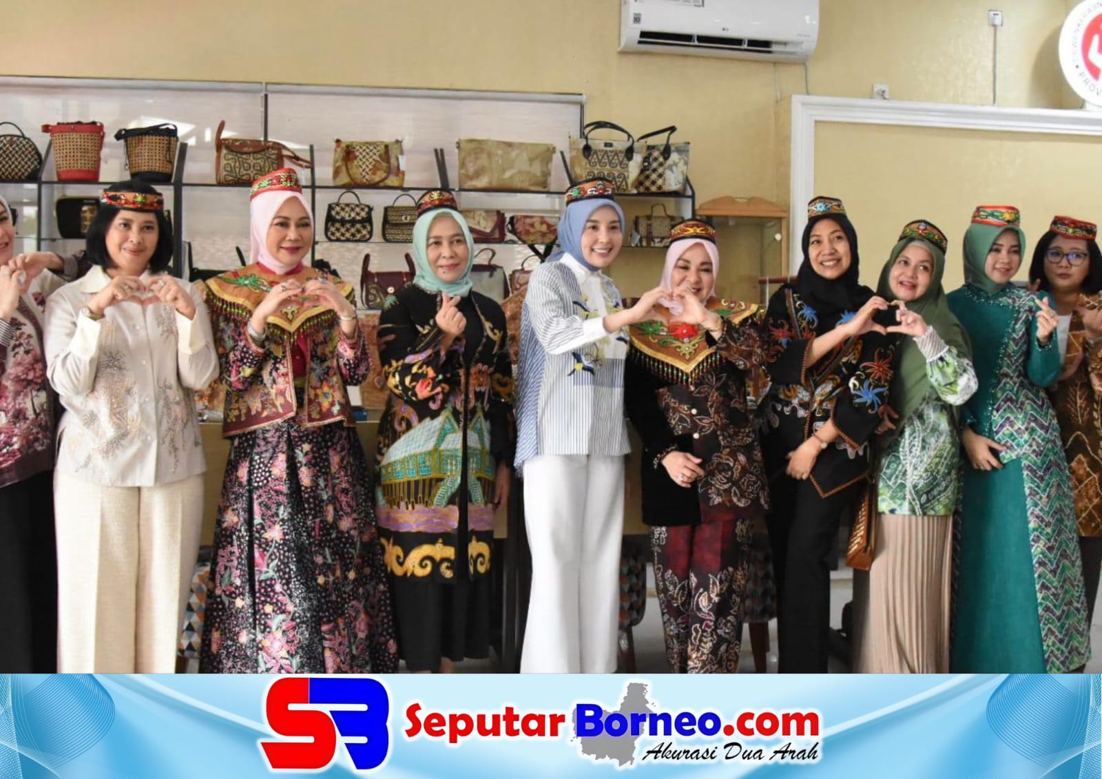Dekranasda Kalteng Terima Kunjungan Dekranasda Kalsel