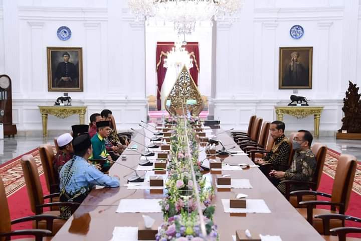 Audiensi dengan Presiden, Komunitas Melayu-Banjar Dukung Pembangunan IKN