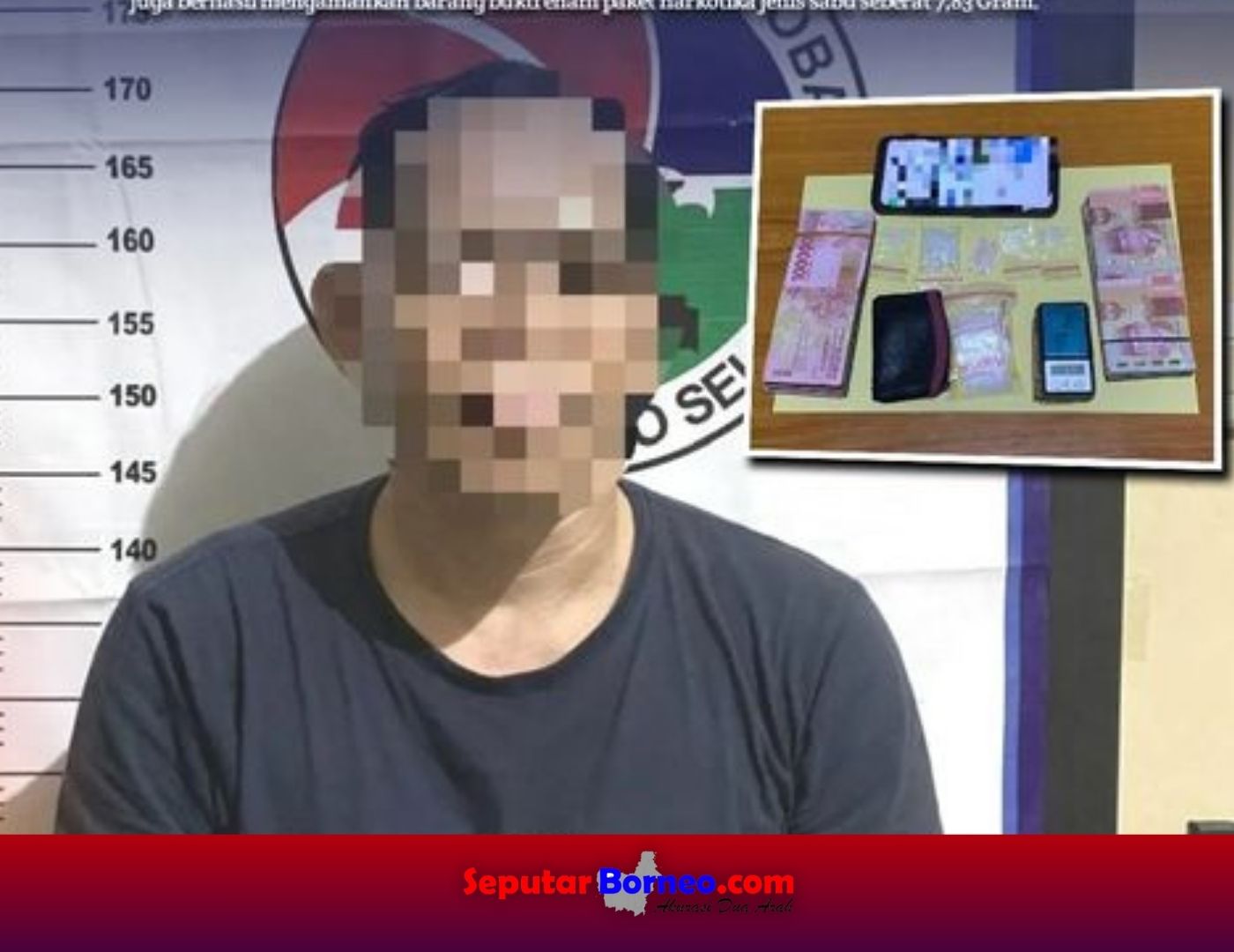 Polisi Amankan Pengedar Sabu Bersama Uang Tunai Rp 18 Juta