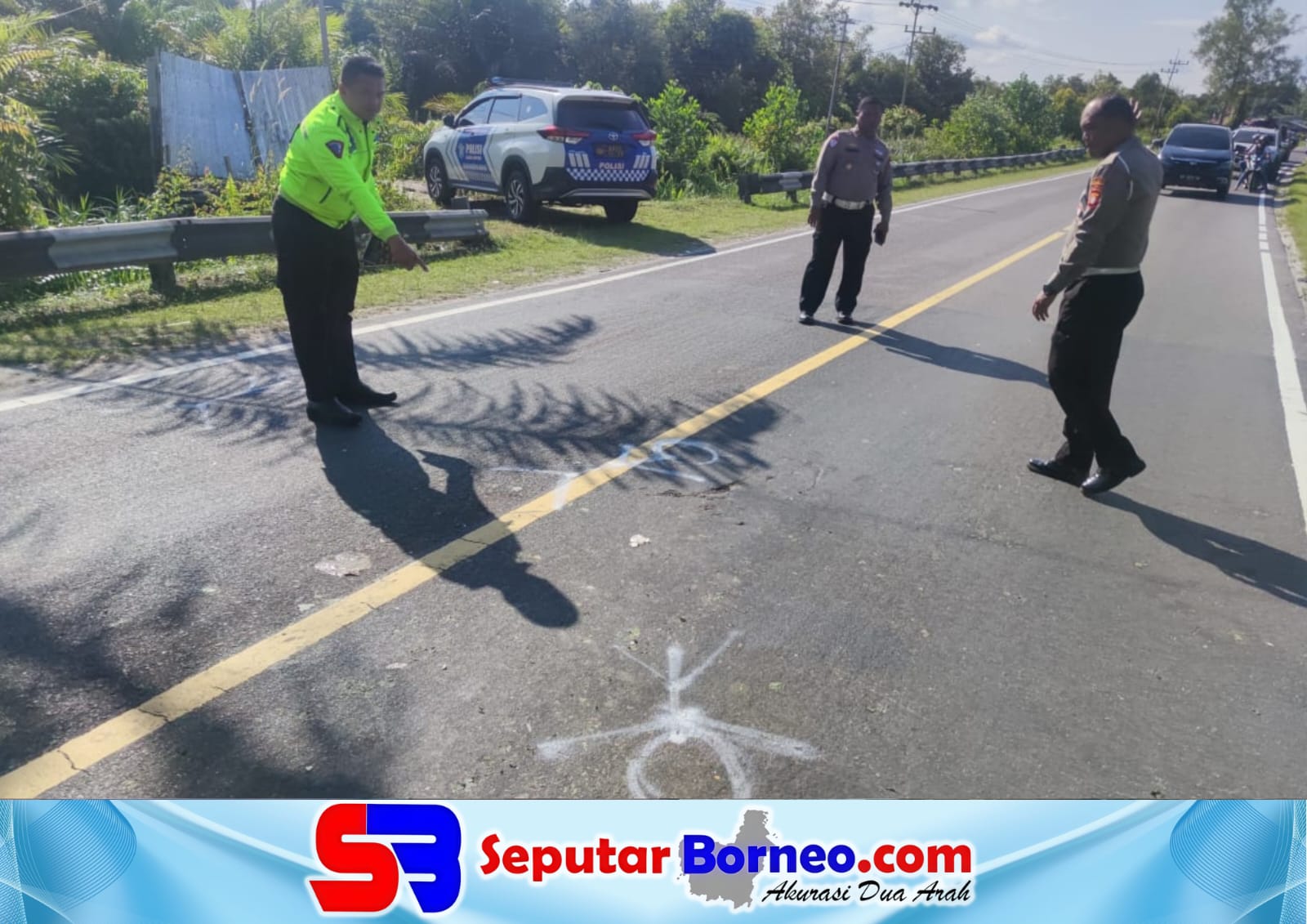 Diduga Microsleep, Pengendara Motor Tewas Tabrak Dump Truk di Jalan Tjilik Riwut