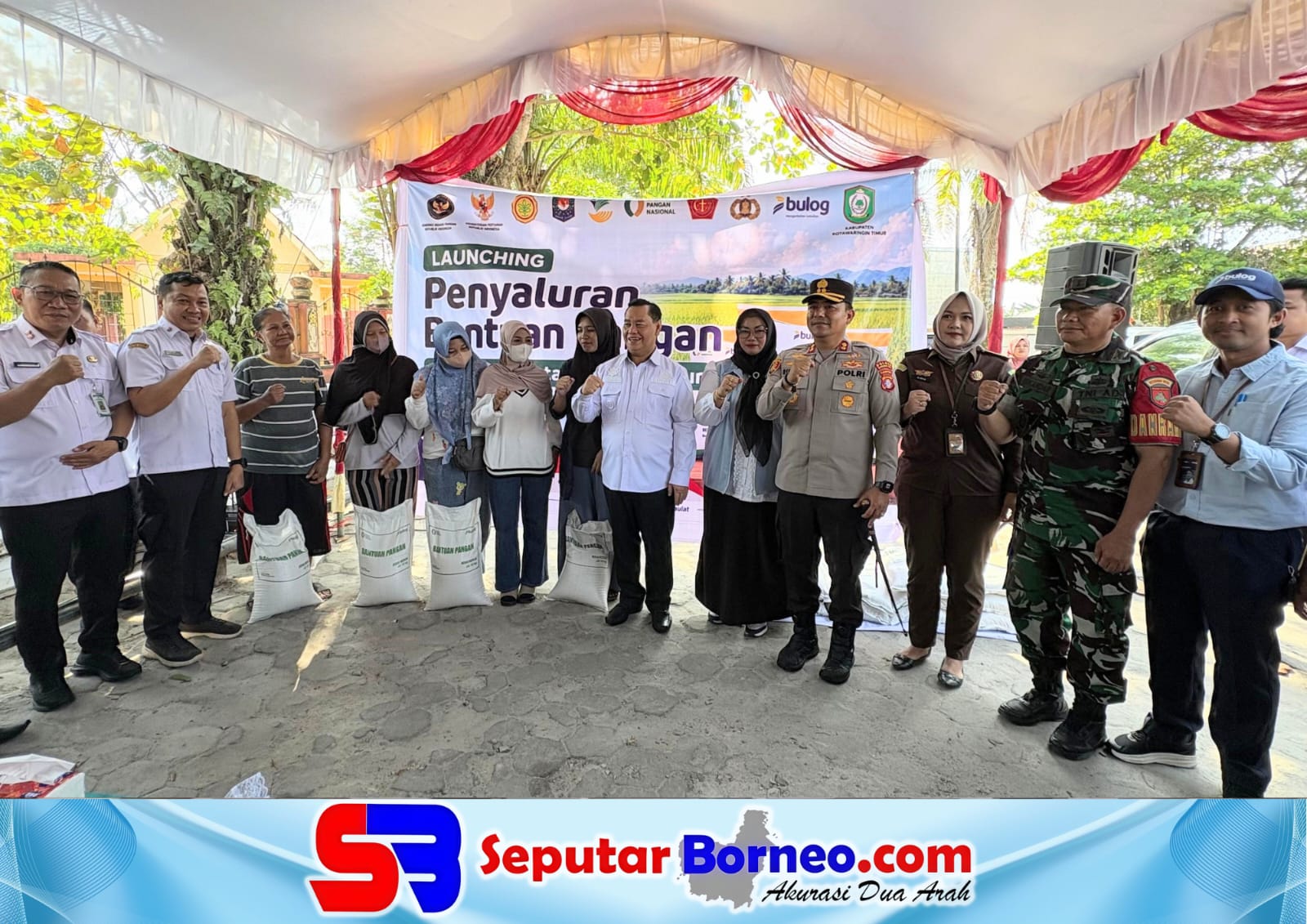 Pasar Murah Digelar, Warga Kotim Dapat 30 Kg Beras