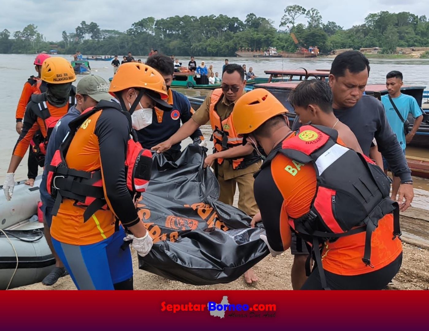 Warga Batu Raya Tenggelam di Sungai Barito Ditemukan
