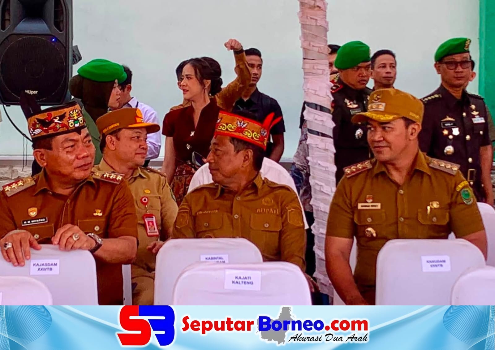 Bupati Pulpis Hadiri HUT Perdana Kodam Tambun Bungai, Perkuat Sinergi TNI dan Pemda