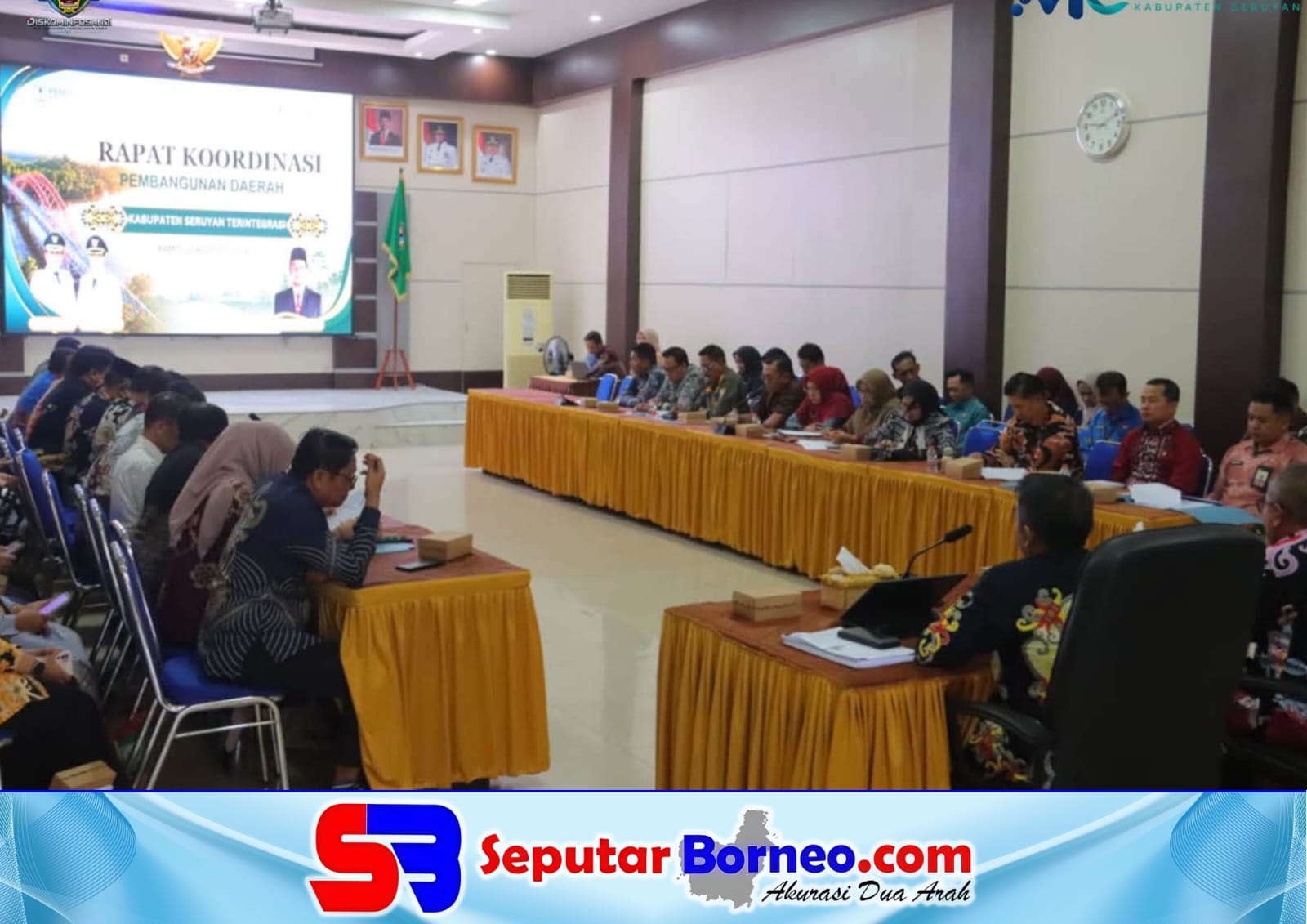 Pemkab Seruyan Kejar Target Pembangunan 2026, OPD Diminta Bergerak Cepat