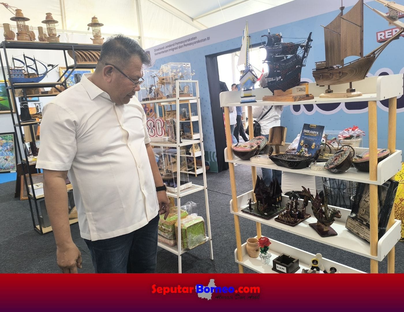 WBP Kalteng Unjuk Kreativitas di IPPA Fest 2025 di Banten