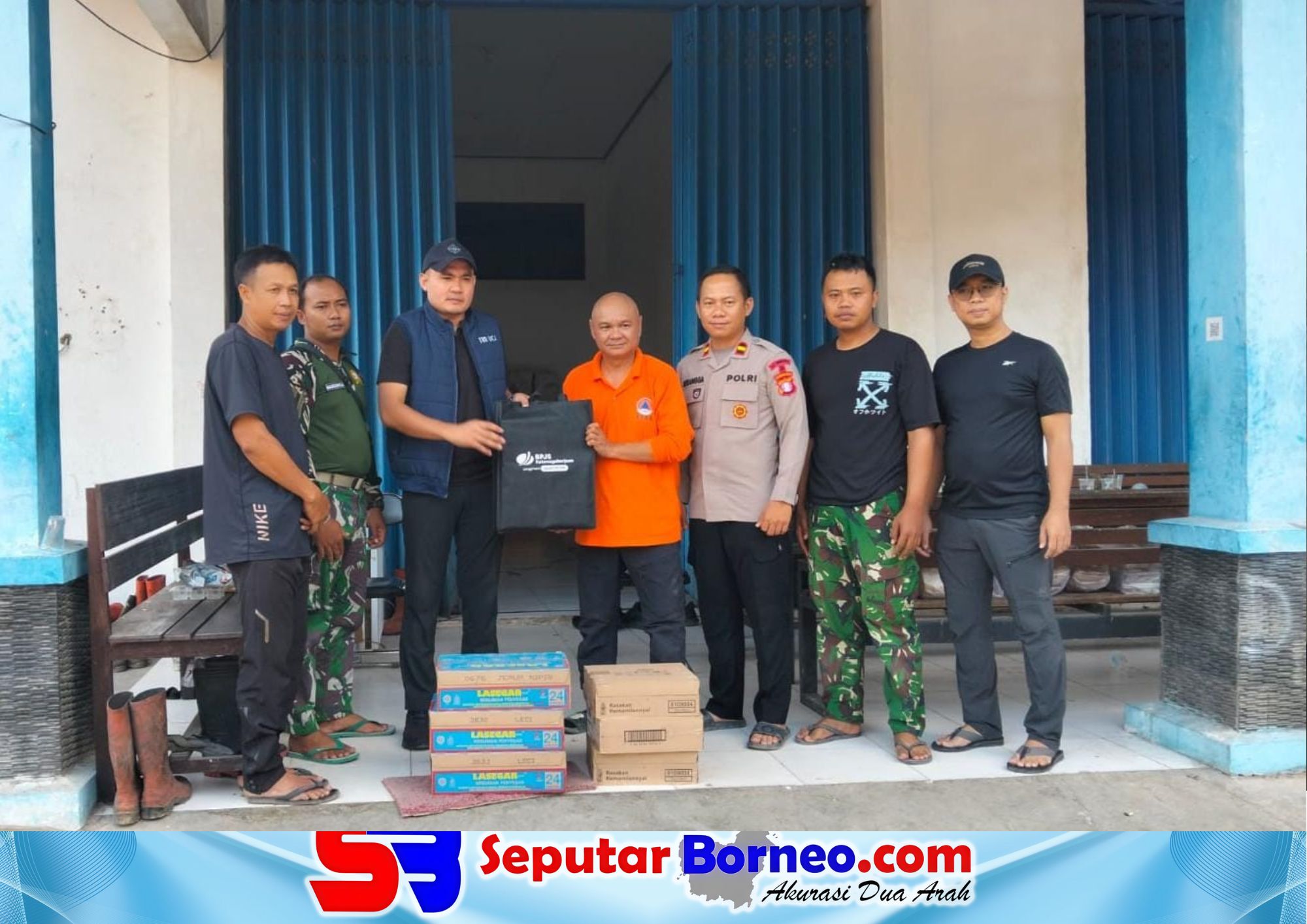 Posko Darurat Karhutla Lamandau Terima Bantuan Suplemen dari BPJS Ketenagakerjaan