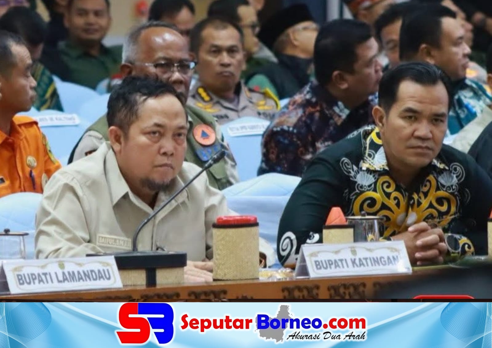 Bupati Katingan Hadiri Rakor Karhutla Bersama BNPB