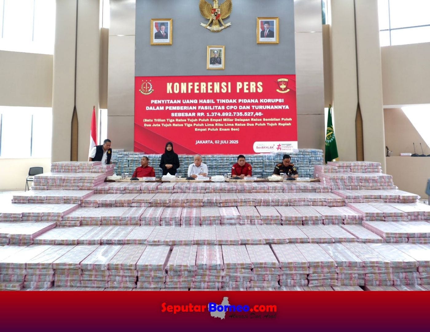 Kejagung Sita Rp 1,37 Triliun Terkait Kasus Korupsi Ekspor CPO 2022