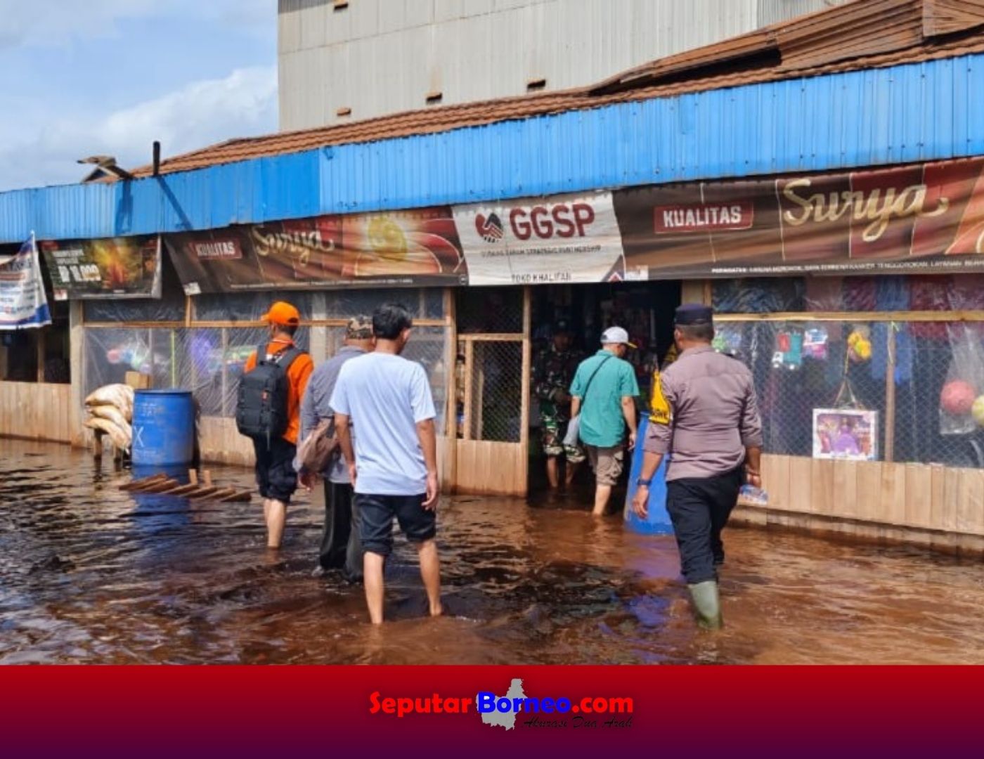 Desa Sei Hambang Mulai Terendam Banjir, Warga Diminta Waspada