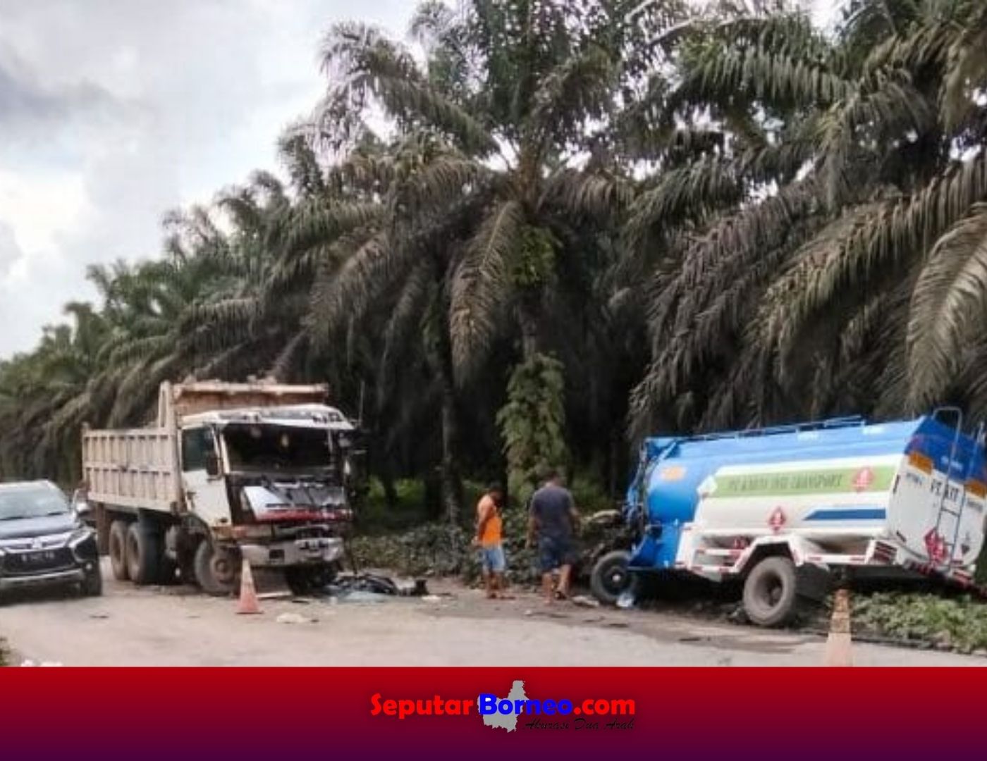 Truk Tangki vs Dump Truk, Salah 1 Istri Sopir Tewas Terjepit Kabin