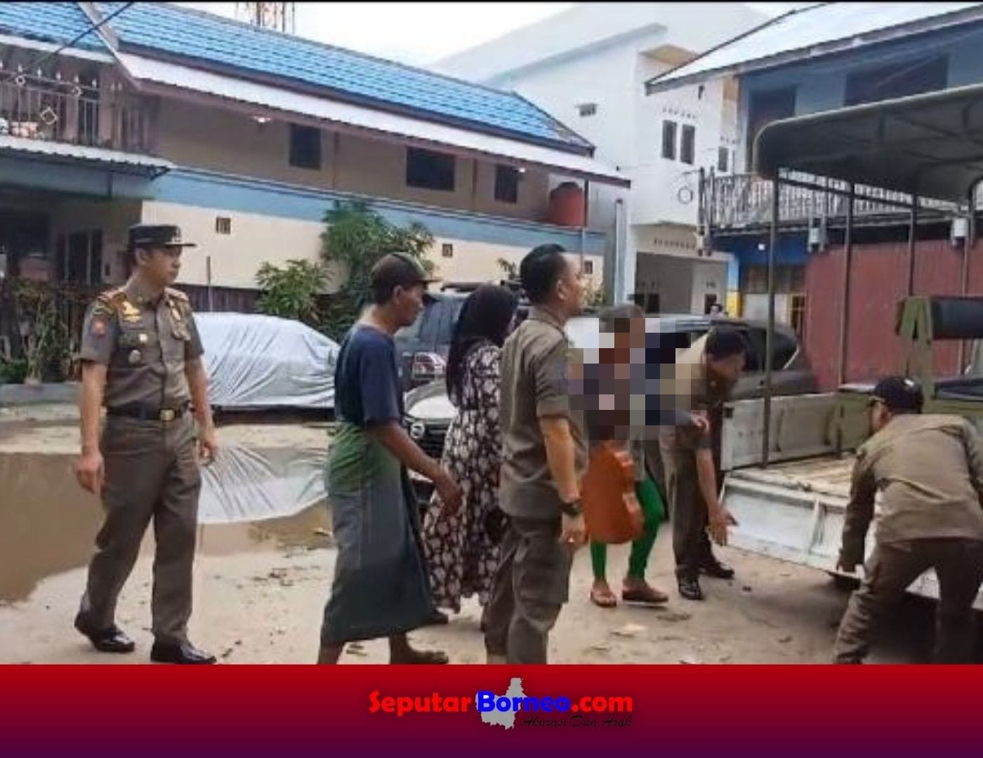 Belasan Pengemis Asal Luar Kalimantan Diamankan Satpol PP