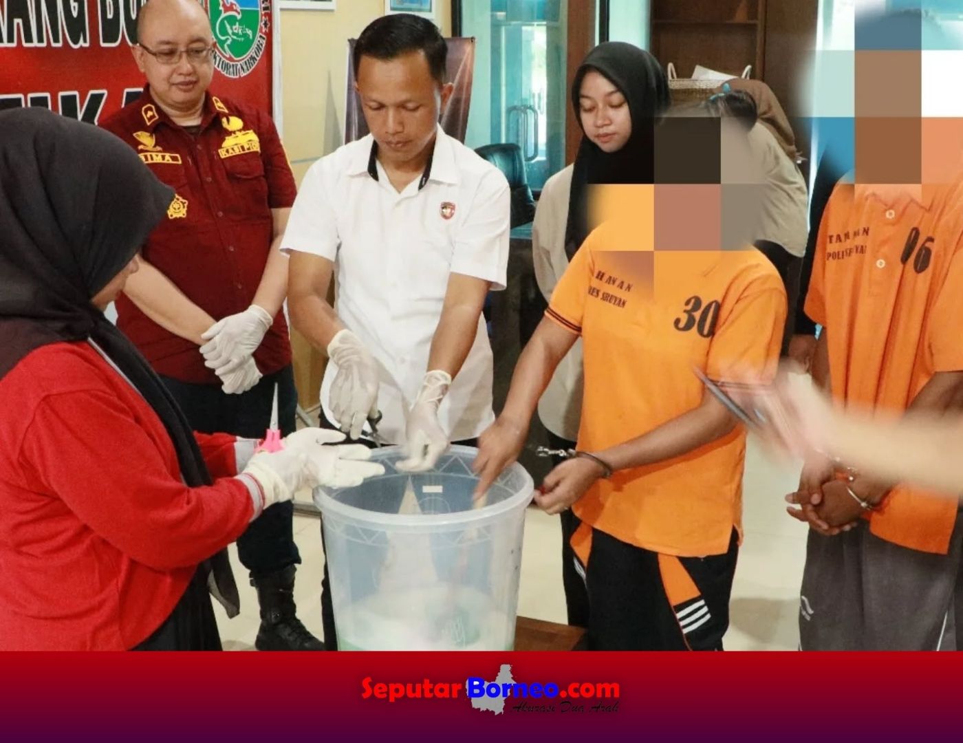 Polres Seruyan Musnahkan 49,78 Gram Sabu, Komitmen Berantas Narkoba