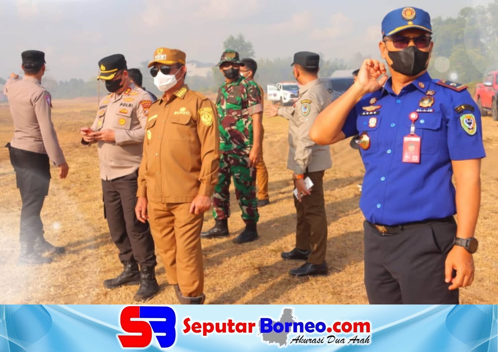 Pantau Karhutla di Matang Laka, Bupati Seruyan Tegaskan Pembakaran Bisa Diproses Hukum