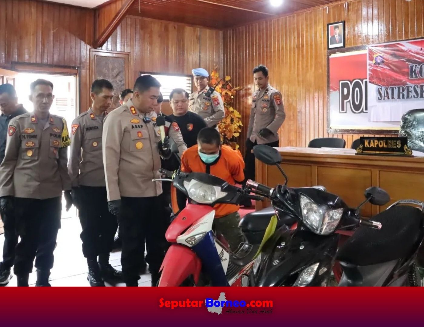 Pelaku Curanmor Ditangkap Polisi Saat Mau Jual Barang Hasil Kejahatan