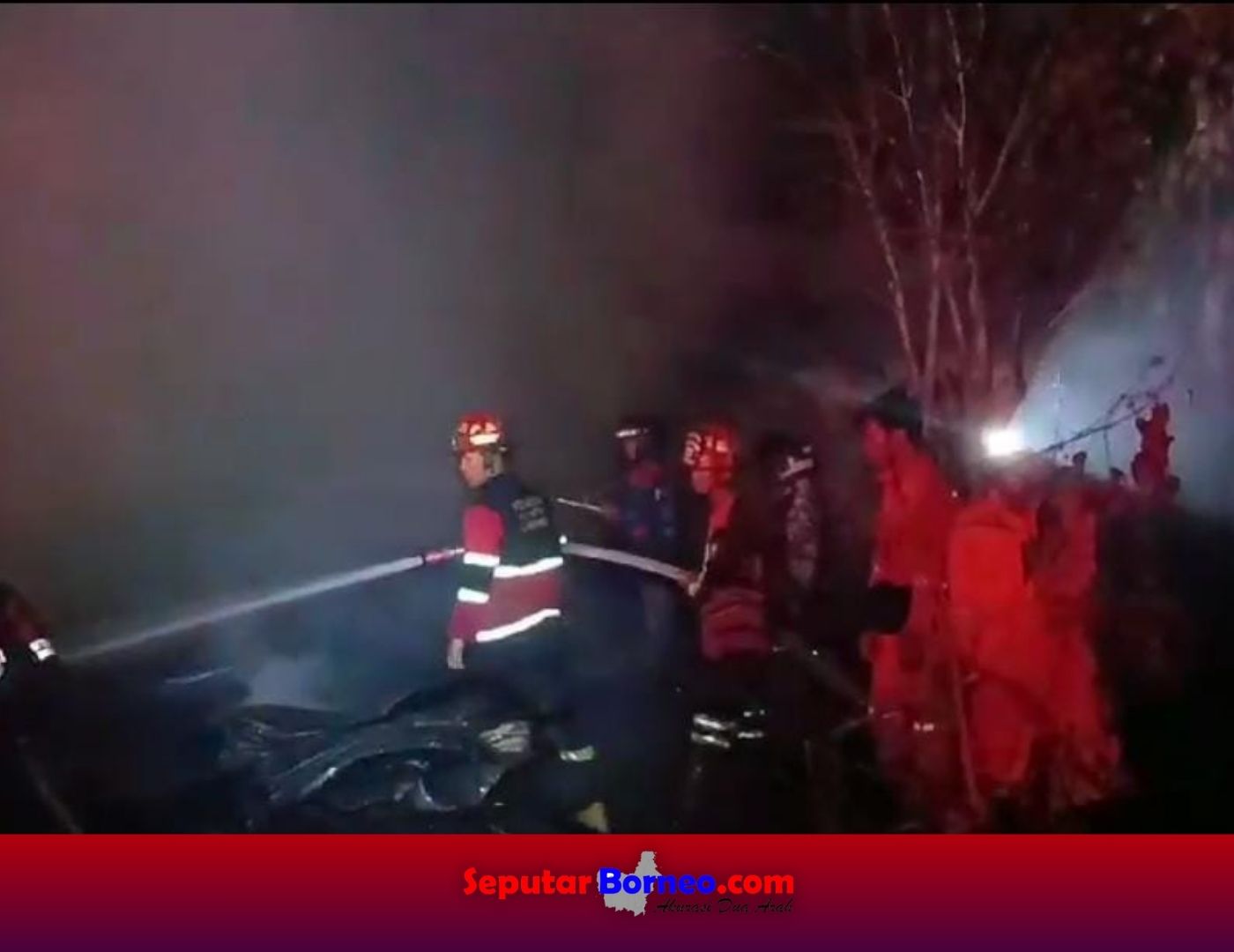 Rumah Kosong di Rajawali III Terbakar, Terdengar Suara Ledakan