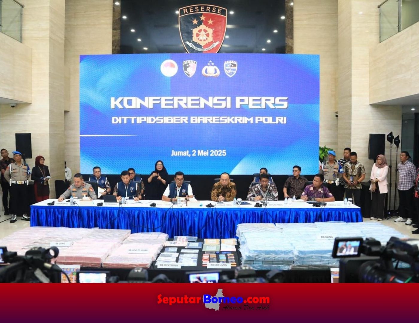 Jaringan Judi Online Bertaraf Internasional Dibongkar, Polri Amankan Dana Rp 75 Miliar