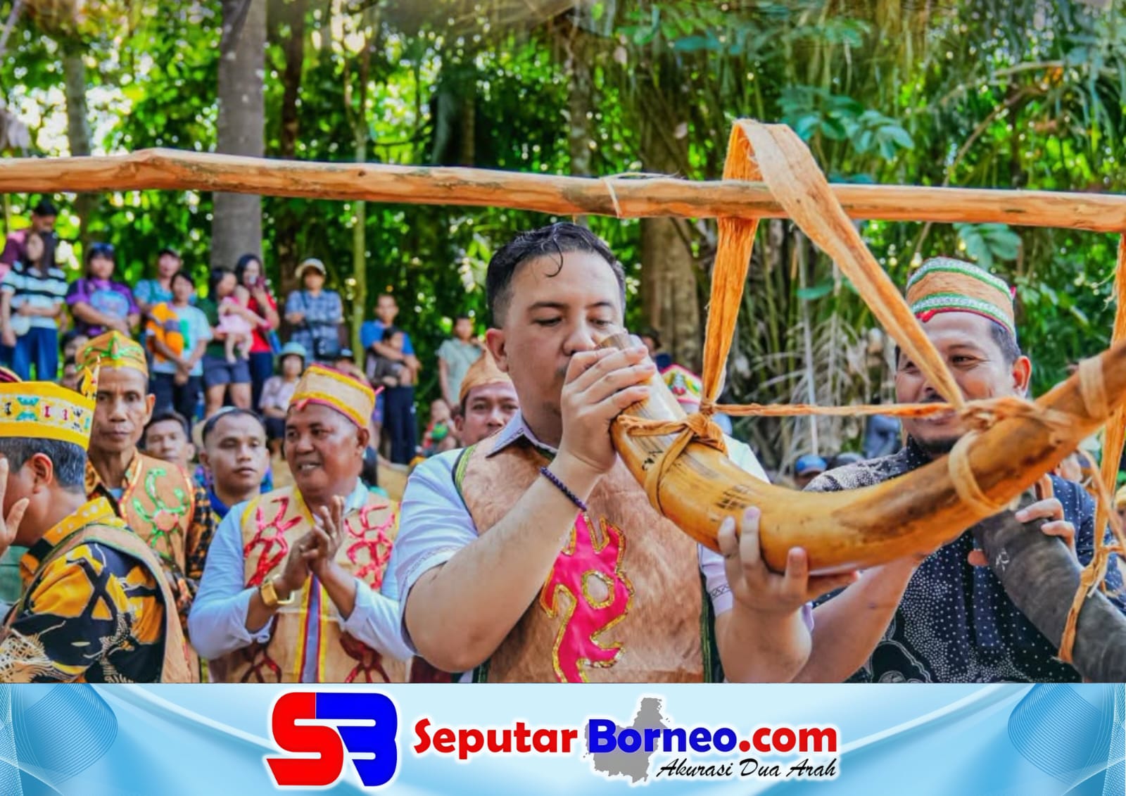 Bupati Lamandau Ajak Warga Pertahankan Tradisi Maonjuan Sorah