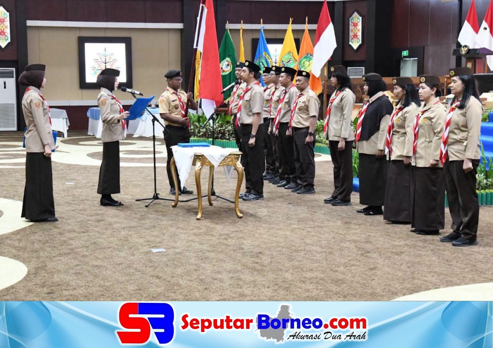 Saka Anti Narkoba Kalteng Dilantik, Aisyah Dorong Pemuda Jadi Garda Terdepan