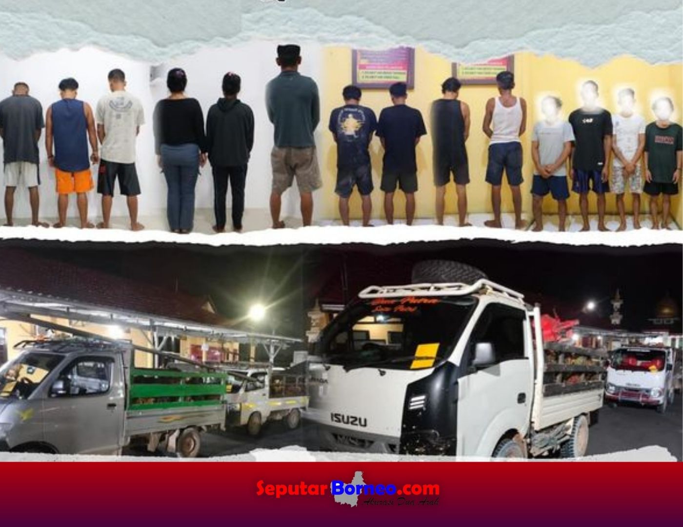 13 Pelaku Pencurian Sawit Dibekuk, 10 Orang Ditetapka Tersangkan dan 5 Positif Narkoba