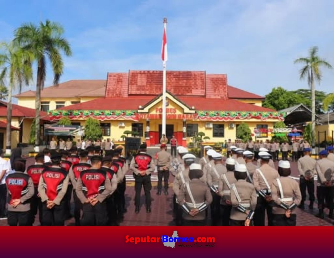 Pimpin Apel Pagi, Ini Arahan Kapolres Kobar kepada Bawahan