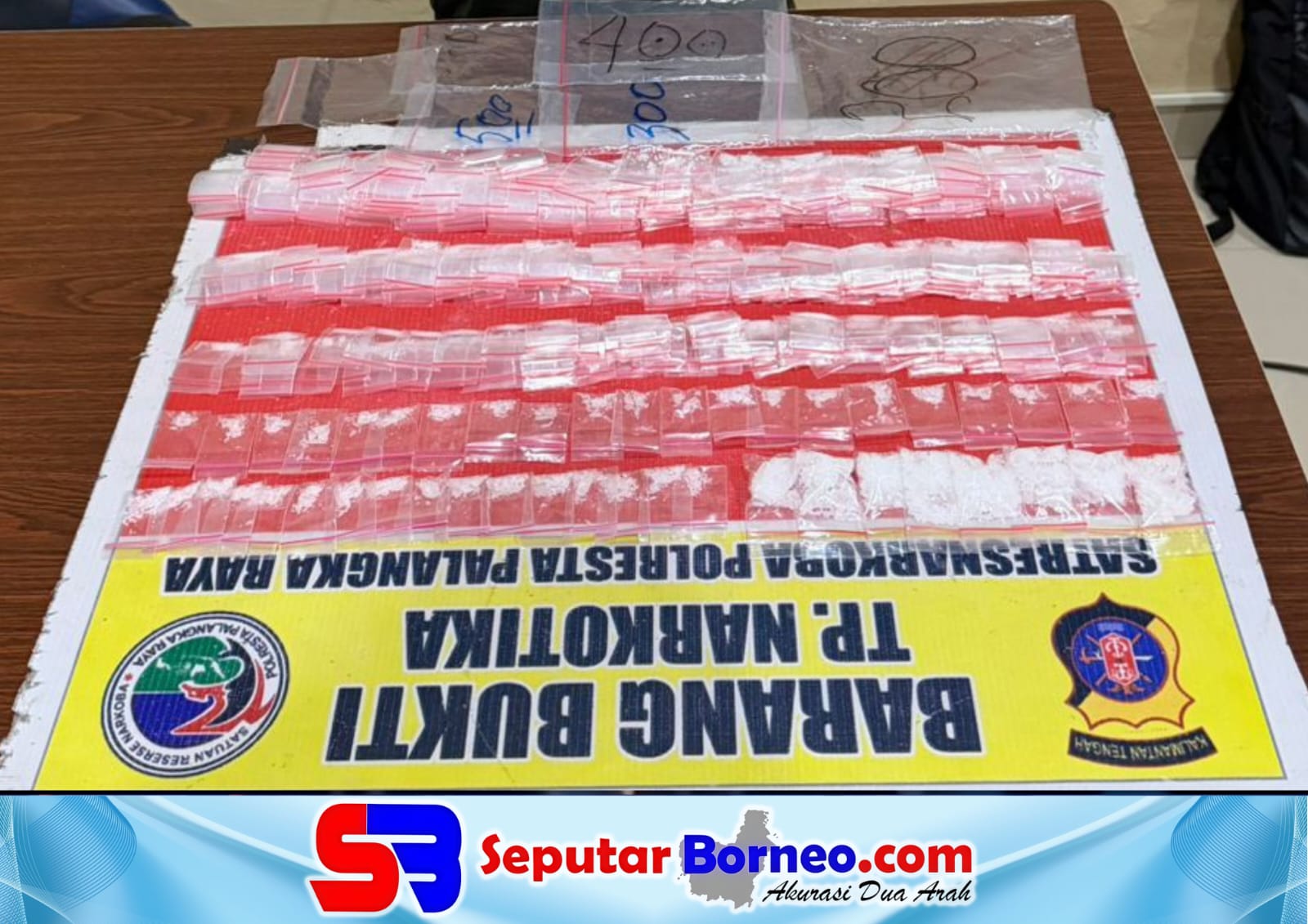 Satresnarkoba Polresta Palangka Raya Ungkap 481 Paket Sabu, Satu Pengedar Diamankan