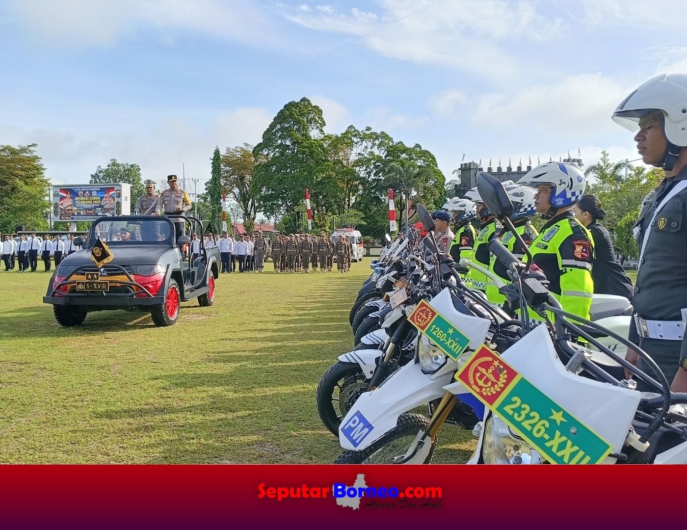 Operasi Zebra Telabang 2025, 358 Personel Polda Kalteng Diterjunkan