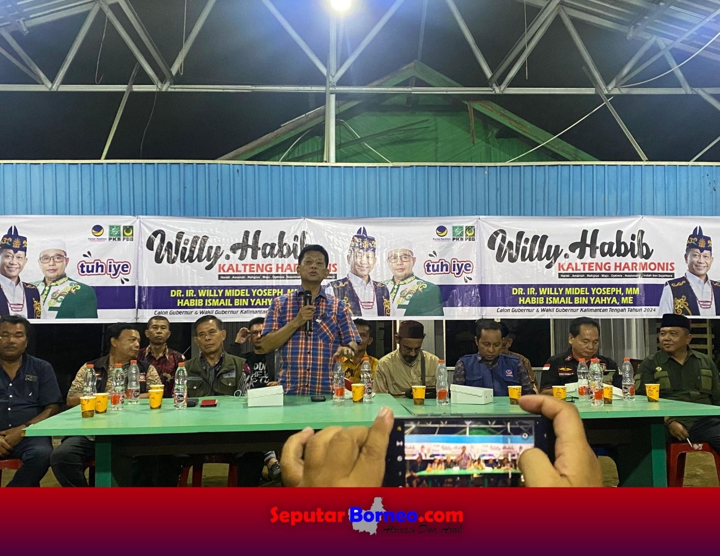 Willy M Yoseph Kunjungi Warga Sampit, Sampaikan 4 Program Prioritas