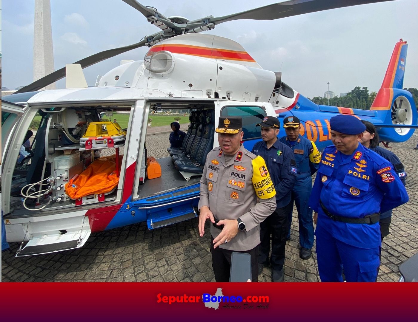 Aman Mudik, Polri Kerahkan 2 Helikopter Jadi Ambulans Udara