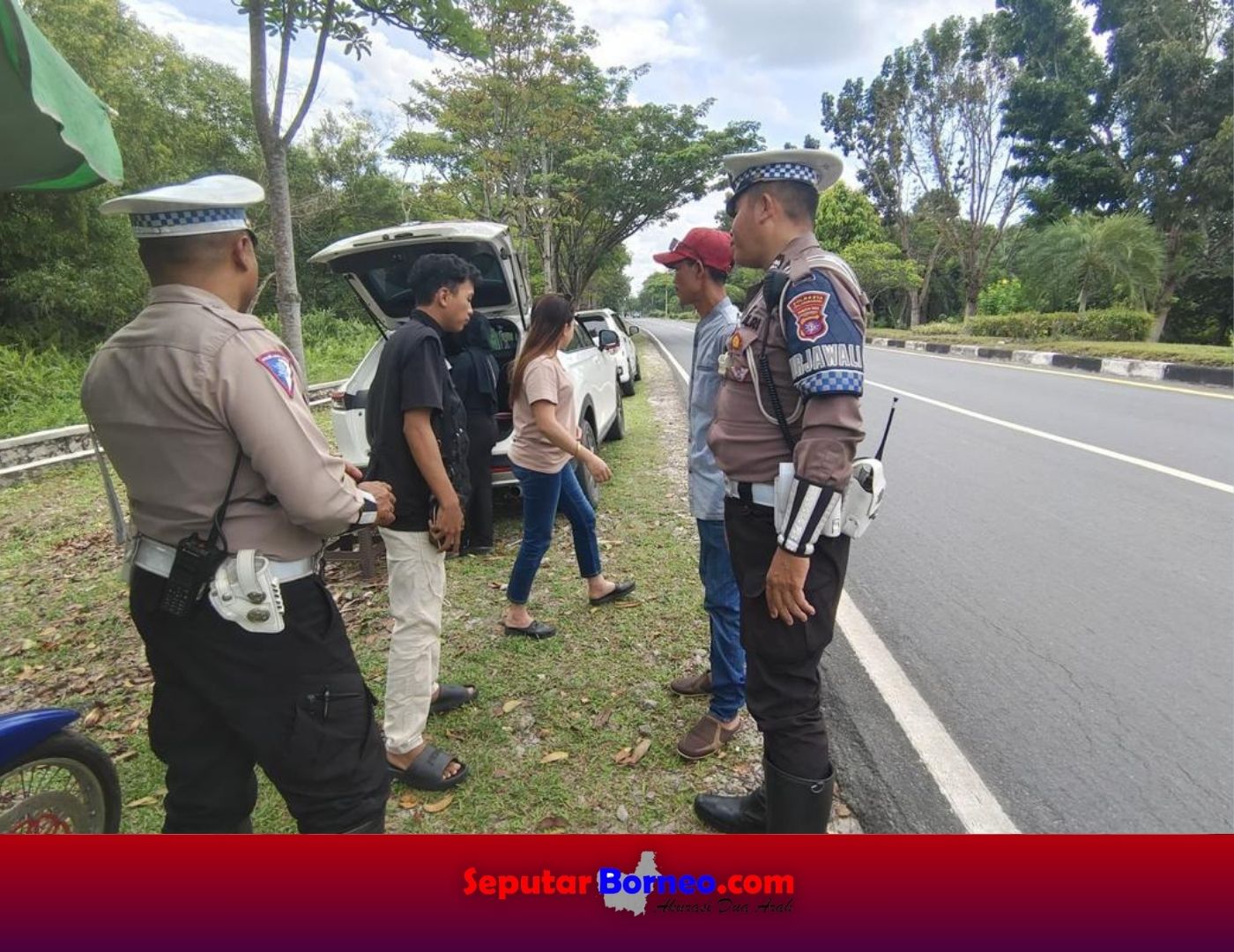Polantas Cegah Tindak Kejahatan di Kawasan Bandara 