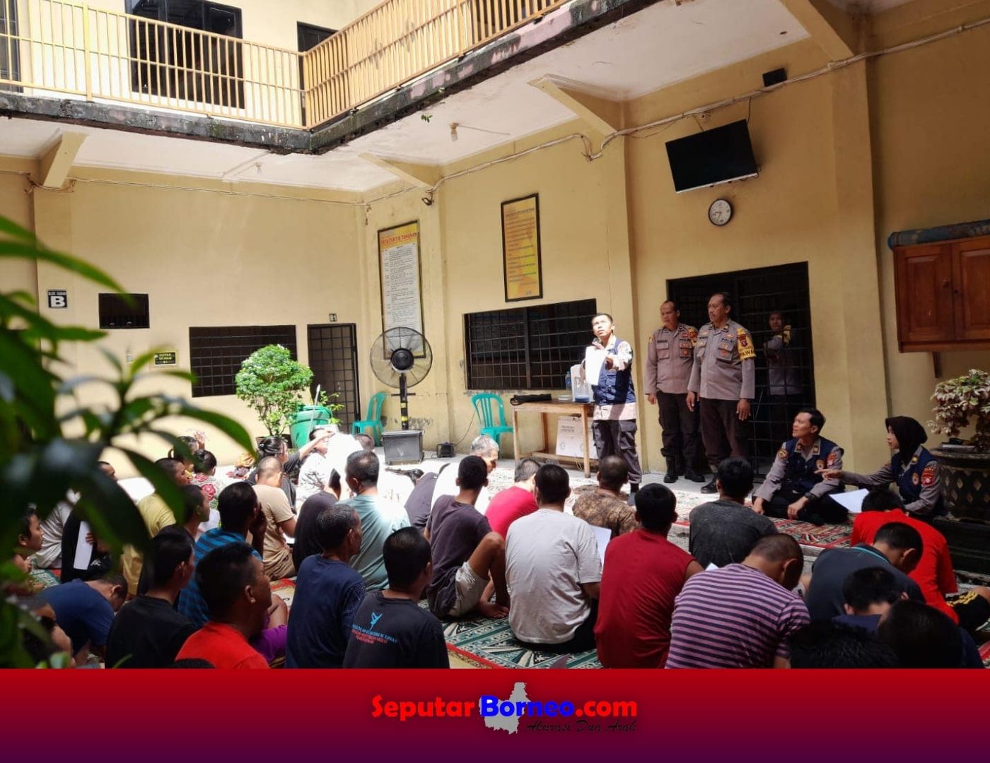 Dittahti Polda Kalteng Beri Pendampingan Psikologi Bagi Tahanan