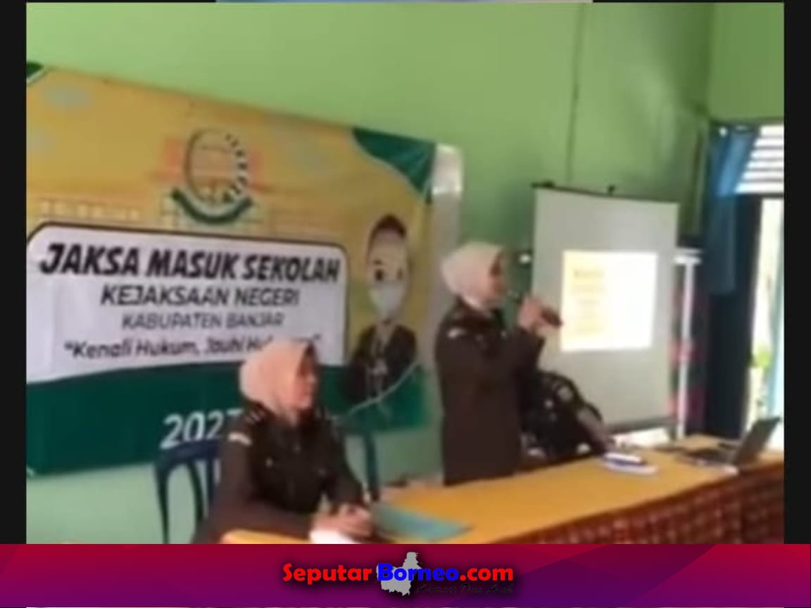 JMS Kejari Banjar Sambangi SMPN 1 Karang Intan